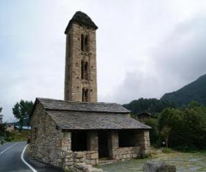 yapboz Kilise, Sant Miquel d'Engolasters, Andorra